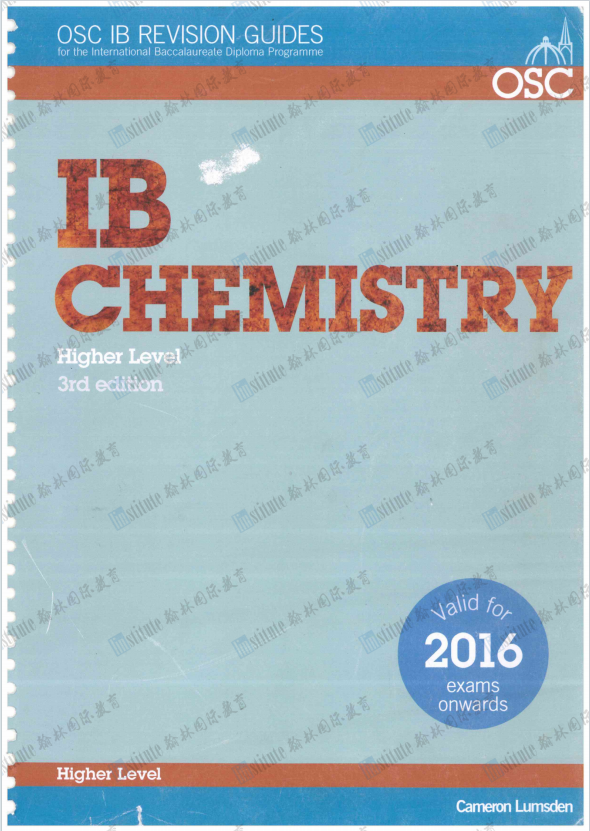 IB化学教材下载《OSC IB Revision Guides: IB Chemistry Higher Level (3rd Edition)》