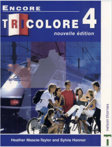 IB法语教材下载《Encore Tricolore 4 Nouvelle Édition》