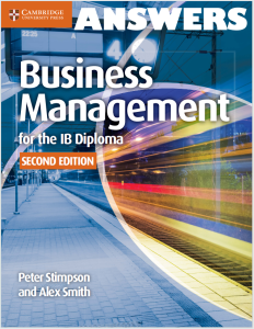 IB商业管理教材下载《Business Management for the IB Diploma Second Edition – Answers》