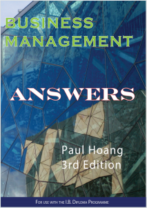 IB商业管理教材下载《Business Management Answers》