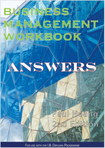 IB商业管理教材下载《Business Management Workbook Answers Paul Hoang 2nd Edition》