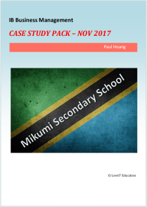 IB商业管理教材下载《IB Business Management Case Study Pack – Nov 2017》