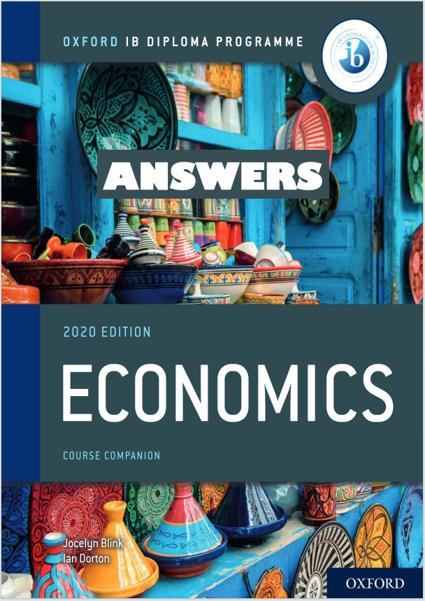 IB经济学教材下载《Oxford IB Diploma Programme: Economics Course Companion 2020 Edition》