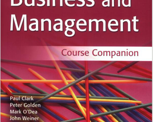 IB商业管理教材下载《Business and Management Course Companion》