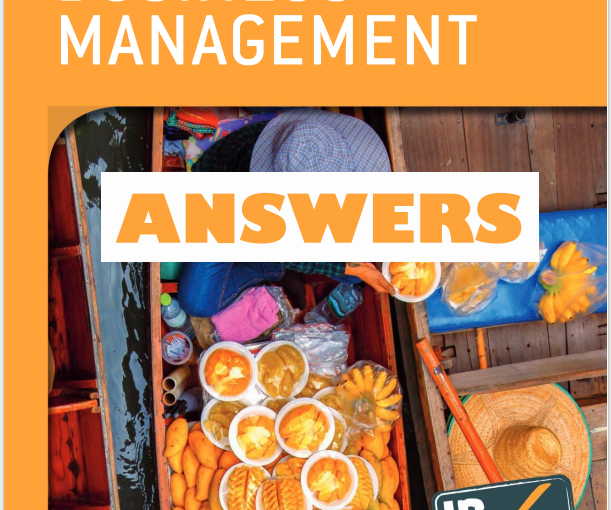 IB商业管理教材下载《Oxford IB Prepared: Business Management – Answers》
