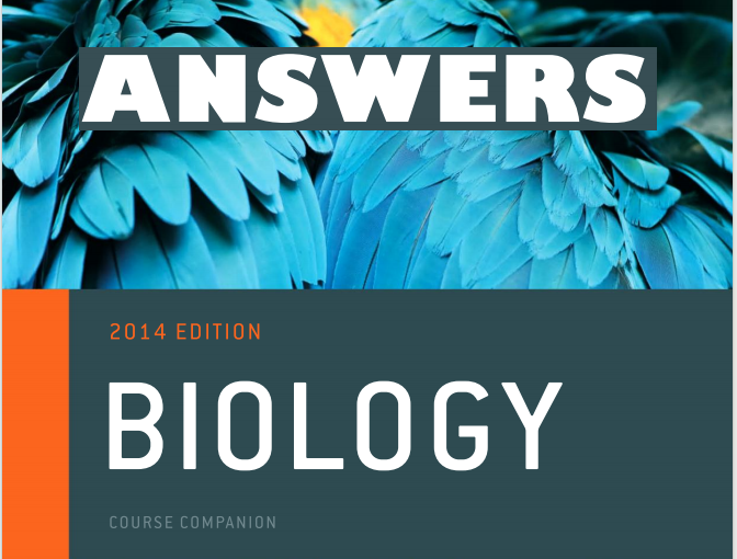 IB生物学教材下载《Biology - ANSWERS - Andrew Allott and David Mindorff - Oxford 2014》