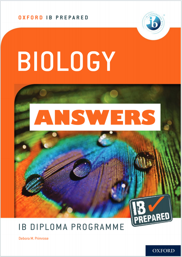 IB生物学教材下载《Biology - IB Prepared - ANSWERS - Debora M. Primrose - Oxford ...