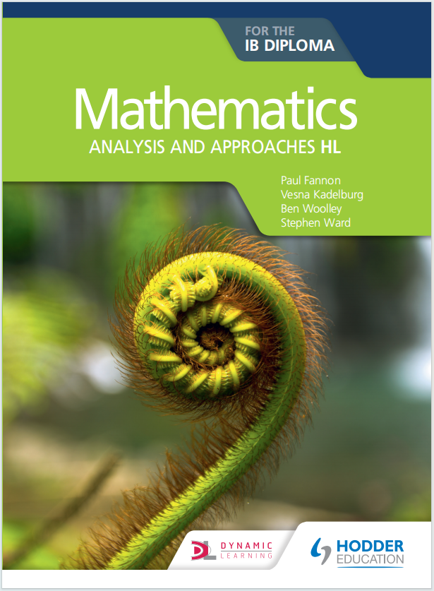 IB数学教材下载《Mathematics - Analysis and Approaches HL - Hodder 2019》