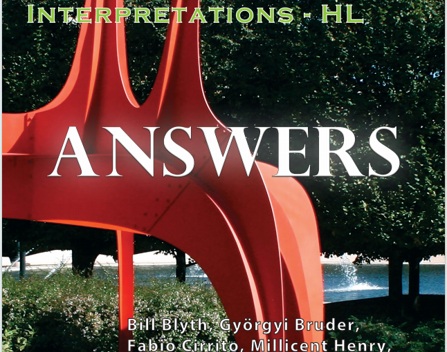 IB数学教材下载《Mathematics - ANSWERS - Applications and Interpretation HL ...